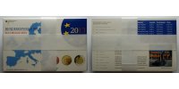 Deutschland 5,88<br> x5 Kursmünzensatz<br> <b>als kompl. Satz</b><br>(5 Prägestätten) -