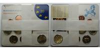 Deutschland 5,88<br> 5x Kursmünzensatz <b>kompl. Satz</b> <br>(5 Prägestätten) -
