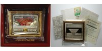 Motivbarren 108 g.fein <br> 0,5 g.fein Silberbarren <b>108 g. Silber & 0.5 g. Gold </b> - EXPO 2010 - Shanghai, China -