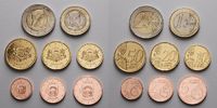 Lettland 1 Cent -2 Euro, 3,88 <b>Preiswerte</b> Zusammenstellung aller Euromünzen 1 Cent bis 2 Euro -