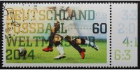 Deutschland 0,60 Cent Fußball Weltmeister 2014 Sonderbriefmarke -