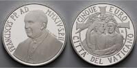 Vatikan 5 Euro 47.Weltfriedenstag - 2.Pontifikat Papst Franziskus, Papa Francesco, Pope Francis -
