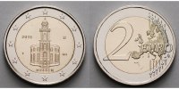 Deutschland 2 Euro Frankfurter Paulskirche in Hessen,<br><b>Prägestätte F</b> -