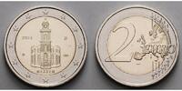 Deutschland 2 Euro Frankfurter Paulskirche in Hessen,<br><b>Prägestätte D</b> -