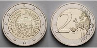 Deutschland 2 Euro 25 Jahre Deutsche Einheit,<br><b> Prägestätte G </b> -