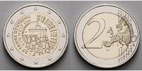 Deutschland 2 Euro 25 Jahre Deutsche Einheit,<br><b> Prägestätte F </b> -