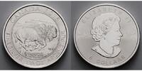 Kanada 8 $ 1,25 oz. Serie - Bison, <b>3. Ausgabe</b> -