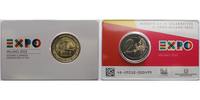 Italien 2 Euro Expo Mailand - Milano 2015, Gedenkmünze im Blister/Coincard -