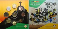 Belgien 5,88 € Olympiade Rio 2016, 9 Mz.m. 2 Euro Sondermünze Oly.-Rio, <b>Neues Portrait</b> -