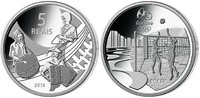 Rio 5 Reais Oly. Sommer Rio 2016 - Forro <b>12 / 16</b>, orig.Oly. Kapsel mit Zertifikat -