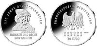 Deutschland <b>vierte,<br>20 Euro </b> 175 Jahre Deutschlandlied, 4. Ausg. 2016 -