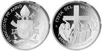 Vatikan 10 Euro Weltjugendtag - Krakau 2016, 4. Pontifikat seiner Heiligkeit Franziskus -