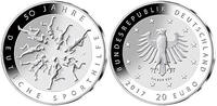 Deutschland <b>dritte,<br>20 Euro </b> 50 Jahre Deutsche Sporthilfe, 3. Ausg.2017 <b>lieferbar !!!</b> -