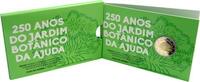 Portugal 2 Euro 250 Jahre Botanischer Garten von Ajuda (1768-2018) <br> <b> geringe Auflage </b> -