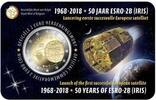 Belgien 2 Euro 50Jahre Forschungssatellit ESRO-2B <b>ACHTUNG:keine Rollenware lieferbar!RAR</b> -