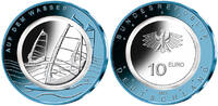 Deutschland 10 Euro<br> 5x Auf dem Wasser,<br> <b>kompl.Satz (5 Prägestätten) <b>ab sofort lieferbar !</b> -