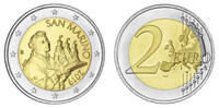 San Marino 2 Euro 2025 Kursmünze, 2 Euro, Neues Portrait - neues Design,... 6,80 EUR  + 16,00 EUR frais d'envoi