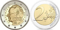 Slowakei 2 Euro 100. Geburtstag Alexander Dubcek, (1921 - 1992) Politiker -