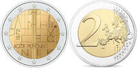 Slowenien 2 Euro 150. Geburtstag Joze Plecnik (Architekt) - gibt es nur in originaler Kapsel -