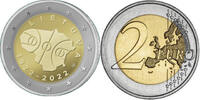 2 Euro 2022 100 Jahre Basketball in Litauen (1922-2022) FDC
