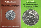 Deutschland 1.<br> Auflage Die privaten Notmünzen. Bundle - Buch 1: W. Hasselmann/ Buch2: W. Funck -