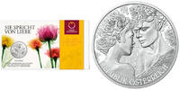 Österreich 10 Euro Die Rose - Serie: 1. von 7 - im Blister -