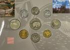 Kroatien/Croatia  Kroatien - 8,88 Kuna - Original Kursmünzen mit Tiermotiven 1993, FDC im Blister