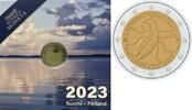 Finnland 2 Euro 100 Jahre Naturschutzgesetz - in einer Klappschachtel & Zertifikat <b>(RAR)</b> -