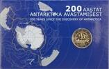 Estland 2 Euro 200 Jahre Entdeckung der Antarktis - Eesti - im Blister -
