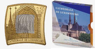Luxemburg PP 2,5 €   sofort lieferbar!   2023 Kathedrale von Luxemburg - eckig - in Originalblister SELTEN !  FB  im Blister