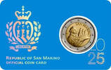 San Marino 2 Euro 2025 Coincard, 2025 * mit 2 Euro Kursmünze, Nr. 10 stg... 15,99 EUR  + 16,00 EUR frais d'envoi