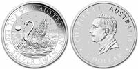 Australien 1 $ 2024 Schwan - 1 oz.,  8.Ausgabe der neuen Serie, (zum 1.M... 63,80 EUR  + 19,00 EUR frais d'envoi