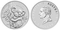 Australien 1 $ 2024 Koala stgl 64,80 EUR  + 19,00 EUR frais d'envoi