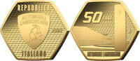 Italien 50 Euro 27,99g fein 28,00 mm &Oslash; 2025 Lamborghini - Kult Automobil... 6499,99 EUR  + 46,00 EUR frais d'envoi