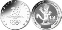 Italien  SOMMERANGEBOT! &frac14; &euro;./25 Cent 7,00g fein 22,25 mm &Oslash; 2025 Olymp. W... 5,99 EUR  + 16,00 EUR frais d'envoi