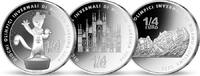 Italien  SOMMERANGEBOT! 3x&frac14; &euro;./25 Cent 7.g fein 22,25 mm &Oslash; 2025 Olymp. W... 17,97 EUR14,99 EUR  + 19,00 EUR frais d'envoi