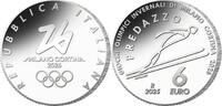 Italien   SOMMERANGEBOT! 6 &euro;uro 31,10g fein 38,61 mm &Oslash; 2025 Olymp. Winte... 149,99 EUR  + 19,00 EUR frais d'envoi