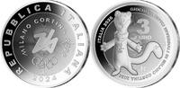 Italien  SOMMERANGEBOT! 3 &euro;uro 31,10g fein 38,61 mm &Oslash; 2024 Olymp.Winters... 139,99 EUR  + 19,00 EUR frais d'envoi