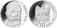 Deutschland, Bundesrepublik Robert Koch 10 DM 1993  b>stgl /b>  br>Silber