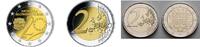 Andorra 2 x 2 Euro, 2 Euro Kursmünze z.Nominalwert 2014 2 x 2 Euro, Gedenk.- & Kursmünze,zum Sonderpreis!!!sofort lieferbar !!! FDC im Blister / ...