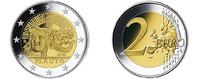 Italien 2 Euro 2200. Todestag von Titus Maccius Plautus -