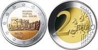 Malta 2 Euro Mnaidra Tempel, ( 3600-2500 BC ) 3. von 7 Ausgaben -
