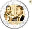 Luxemburg 2 Euro 175. Todestag Großherzog Guillaume I. <br> <b>geringe Auflage, RAR !, -