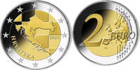 Kroatien 2 Euro 2024 Kursm&uuml;nze Kroatien 2024 - - sofort lieferbar! stgl.... 17,80 EUR  + 19,00 EUR frais d'envoi