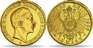 Preussen 10 Mark  3,58g fein 19,5 mm &Oslash; 1890-1912 A Wilhelm II, 1888-1912... 799,99 EUR  + 46,00 EUR frais d'envoi