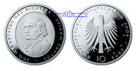 Deutschland 10 Euro Eduard Mörike<br>5. Ausg. in 2004 -