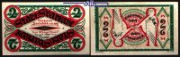 Bielefeld Papier 2 Mark Verkehrsausgabe, Grabowski/Mehl 103,1, 2 Mark -