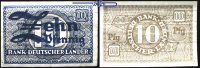 Bank Deutscher Länder 10 Pfennig Ro.251, Archivbild -