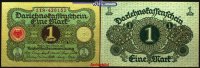 Deutsches Reich 1 Mark Inflation, Darlehens kassenschein, Ro.64, -