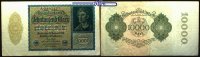 Deutsches Reich 10 000 Mark Inflation, Reichsbanknote, Ro.69a, -